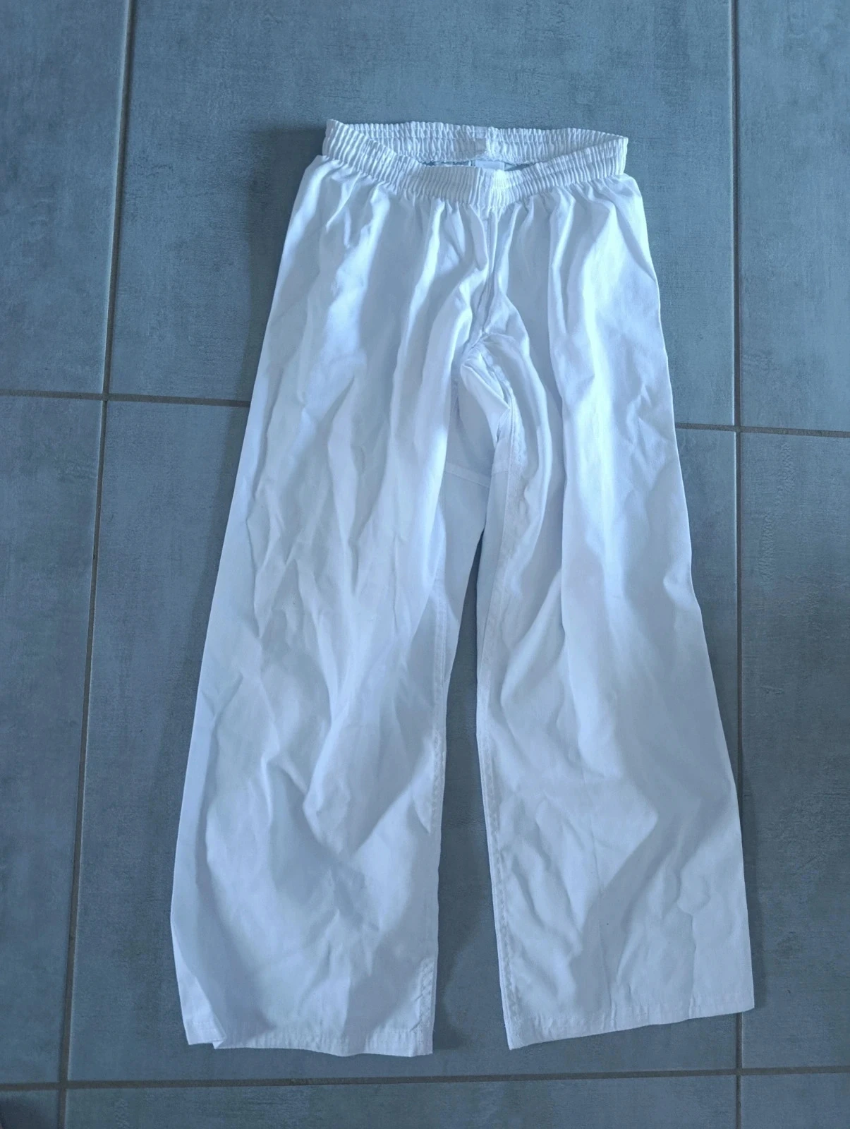 Pantalon de judo Decathlon enfant 160 cm 14 ans blanc arts martiaux